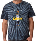 Black Tie-Dye Steph Curry Golden State Warriors Mvp Nba Finals "Air" T-Shirt