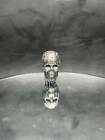 8oz Dripping Skull V2 Hand-Poured Silver Art Statue 999 Bar