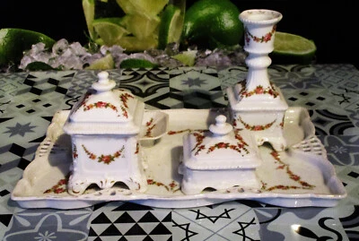 Superbe service en porcelaine Victoria  5 pieces. ART  DECO. TBE - Photo 1/4