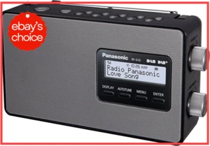 Portable Digital DAB+ FM Radio RF-D10GN-K Rechargeable High-Quality Sound - Picture 1 of 12