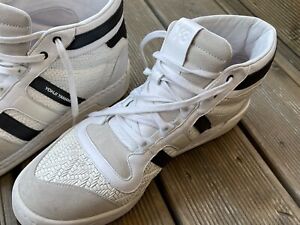 YOHJI YAMAMOTO Sneaker Y-3 Leder/Wildleder 47 1/3 (US 12 1/2) Topzustand Adidas