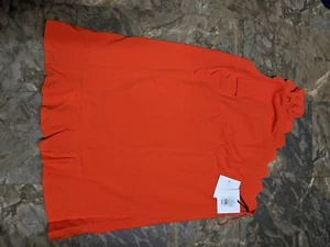 Victoria Beckham for Target Orange Scallop One Shoulder Trim Dress 3X - Picture 1 of 3