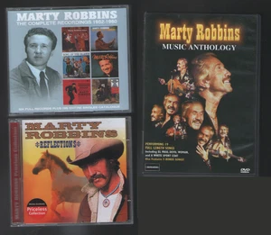 CD & DVD lot-MARTY ROBBINS: complete recordings 1952-1960 + Live DVD, CD - Picture 1 of 1