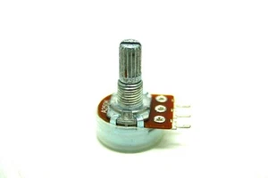 MINI POTENTIOMETER ALPHA A250K 250K 16mm LOGARITHMIC AUDIO PC MOUNT - Picture 1 of 1