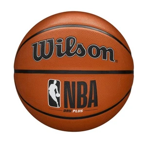 Wilson NBA DRV Plus Size 7 palla da basket 29,5 pollici marrone palla resistente all'aperto - Foto 1 di 12