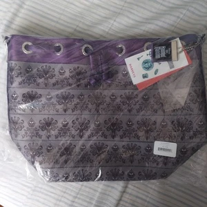Disney Harveys NIP Haunted Mansion Purple Wallpaper Park Hopper Bag Charm - Picture 1 of 2