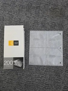 Case Logic 2 Sided CD Storage Sleeves for Ring Binder 200 25 ProSleeves CDP200 - Picture 1 of 3