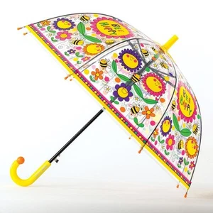 Rachel Ellen Bees and Flowers Design Children's Umbrella Back to School Gift - Picture 1 of 4