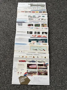 Job Lot of 48 UK GB First Day Covers & Covers FDC's 2001 - 2013 Lot #K46 - Picture 1 of 9