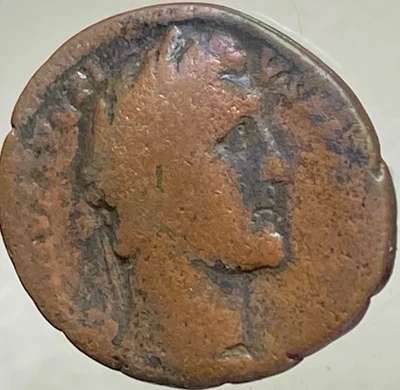 Genuine Ancient Roman Coin Emperor Antoninus Pius 138-161AD As Nice Patina - Image 1 of 4