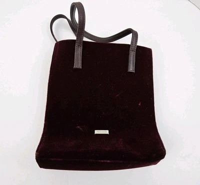 New Yorker Velvet Tote Handbag Purse - Image 1 of 4