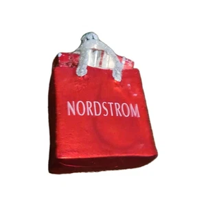 Borsa shopping Nordstrom ornamento in vetro soffiato.  RARO Vintage - Foto 1 di 4