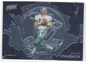 2024 Panini Jugador del Día Roger Staubach Marketing Insert Prizm #'d/99 - Imagen 1 de 1