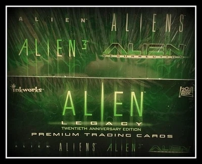 1998 ALIEN Legacy ⭐️Inkworks ⭐️ 20th Anniversary 90 Card Base Set + Pack Wrapper - Image 1 of 4