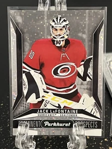 JACK LAFONTAINE--PROSPECTS--2022-23 PARKHURST--HURRICANES---FREE SHIPPING - Picture 1 of 2
