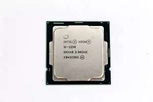Intel Xeon W-1250 CPU SRH48 3.3GHz LGA1200 12MB Cache 8GT/s 6-Core Processor - Picture 1 of 2