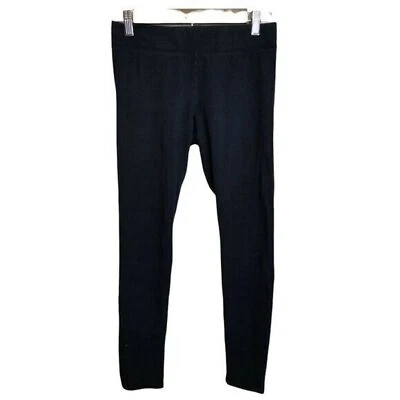 Leggings Aerie Mujer Talla 3 Negros Sólidos Chill Play Move Foto 1 de 4