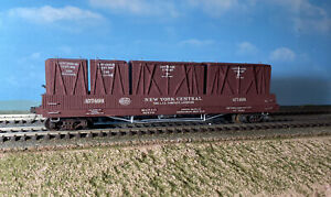 HO Vintage Wood Ambriod New York Central L.C.L. Container Car NYC *BEAUTY *READ*