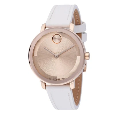 Movado 3601101 Women's Bold Carnation Gold-tone Dial Quartz Watch - image 1 of 4