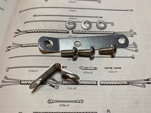 Harley Knucklehead Panhead Relay Timer Cable Bracket 1947-48 OEM# 4726-47 USA - Picture 1 of 3