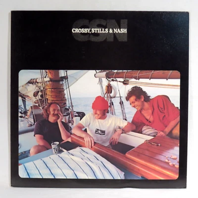 CROSBY, STILLS & NASH – CSN   1980 Japan Reissue LP NM  insert & OBI - Image 1 of 4