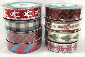 Member's Mark Premium Wired Ribbon 50 Yards Roll 1.5 in Width Holidays NEW - Picture 1 of 10