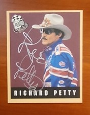 RICHARD PETTY 2000 PRESS PASS RACING SIGNED AUTOGRAPHED CARD #34 CAS AUTHENTIC