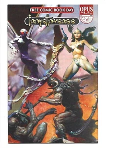 FCBD 2023 Frazettaverse #0 Opus Comics NM No Stamps Mature Readers B&B Comb Ship - Bild 1 von 2