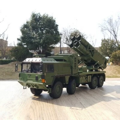 1/32 MAN SX-extreme Mobility Truck Rocket launcher Green Diecast Model Toy Gift - Image 1 of 4