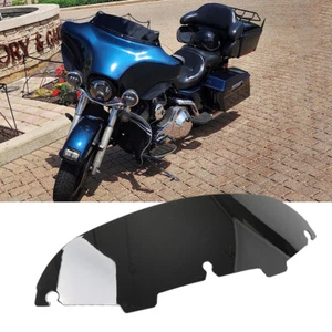 4.5" Windshield Windscreen Black For Harley Touring Electra Street Glide 96-2013 - Picture 1 of 13