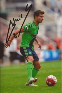 SOUTHAMPTON: CEDRIC SOARES SIGNED 6x4 ACTION PHOTO+COA - Picture 1 of 1