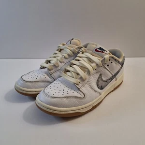 Nike Dunk Low Washed Denim Lace Up Athletic Shoes Sneakers Mens Size 7.5 - Picture 1 of 22