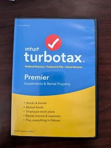 TurboTax Premier 2018 Desktop Tax Software Federal Disc - Picture 1 of 2