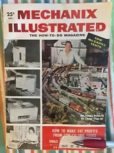 Rivista illustrata Mechanix - numero dicembre 1954 - Foto 1 di 11