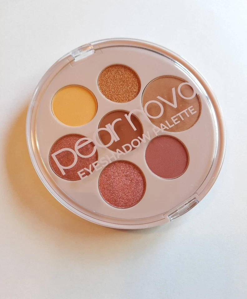 Pear Nova Eyeshadow Palette Mattes Metallics Neutrals 7 Shades New Out of Box - Image 1 of 1