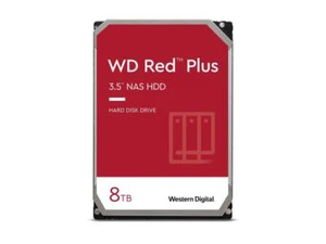 WD Red Plus WD80EFPX 8 TB Hard Drive - 3.5" Internal - SATA (SATA/600) - Convent - Imagen 1 de 3