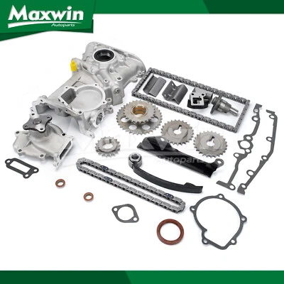 Timing Chain Kit Oil Water Pump fit for 91-99 Nissan Sentra 200SX NX 1.6L DOHC - Image 1 of 4