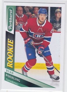 19/20 PARKHURST...RYAN POEHLING...ROOKIE...CARD # 310...CANADIENS