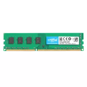 200pcs Lot Crucial 4GB DDR3L 1600Mhz PC3L-12800 Desktop 1.35V Ram CT51264BD160B - Picture 1 of 2