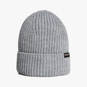 Napapijri Foli 3 Beanie Hat Grey - Picture 1 of 3