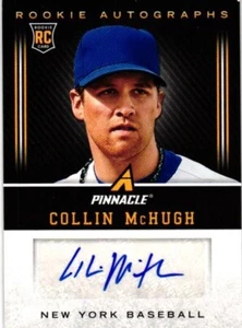 Colin McHugh 2013 Pinnacle New York Mets Rookie / Authentic Autograph Card No.CM - Picture 1 of 4