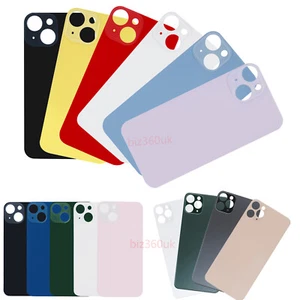 Back Glass Replacement Big Cam Cutout Hole For iPhone XR/11 Pro / 12 /13 /14/15 - Picture 1 of 65