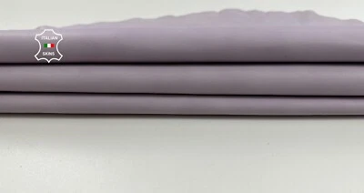 GREYISH PURPLE FOGGY Vintage Look Lambskin Lamb leather skin 5sqf 1.0mm #C3627 - Image 1 of 4
