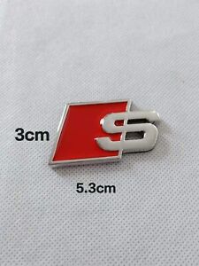 1 Logo S Line En Metal Chrome Sline 5.3cm*3cm