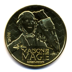 41 BLOIS Maison de la Magie, Robert Houdin et dragon, 2023, Monnaie de Paris - Afbeelding 1 van 2