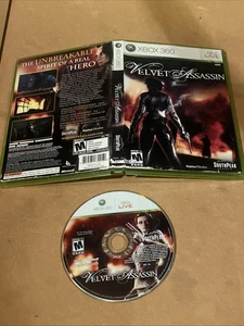 Velvet Assassin Microsoft Xbox 360 Tested No Manual - Picture 1 of 2