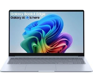 SAMSUNG Galaxy Book4 Edge 15.6" Laptop, Copilot+ PC - Snapdragon X Plus 9916 - Picture 1 of 10