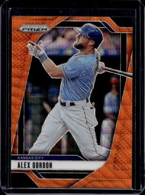 Prizm Alex Gordon Prizm Orange Wave #1/49 Royals 2025 Foto 1 de 2