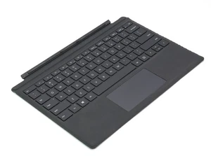 Microsoft Surface Pro  3 4 5 6 7 Type Cover Tastatur Keyboard QWERTY US Schwarz - Bild 1 von 4