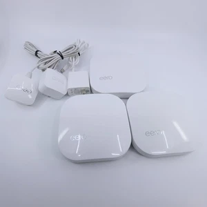 Eero Pro WiFi Mesh Router System B010001 3-pak Sieć domowa - Zdjęcie 1 z 11